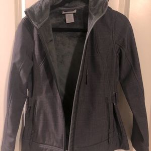 Free country hooded raincoat